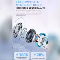 UEESFIT A5 TWS Bluetooth Earphones HiFi Sound Headphones Headset True Wireless Bluetooth Earphones ANC Noise Canceling Earbuds