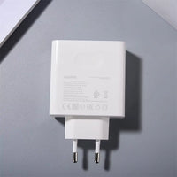 HUAWEI Matebook 16 D16 15 GT 14 13 XS X Pro E Charger 65W PD Fast Charge EU Power Adapter + 1M/1.5M/2M 6A Usb C To Type C Cable