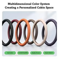 Universal Car Steering Wheel Cover Liquid Silicone Glove Cover Texture Soft MultiColor Car Accessories Non-slip Steering Covers